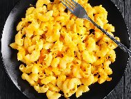 Рецепта Кремообразни макарони със сирене във фритюрник с горещ въздух (Еър Фрайър / Air Fryer)